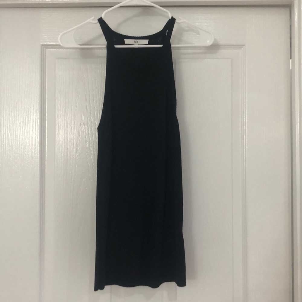 Tibi black tank